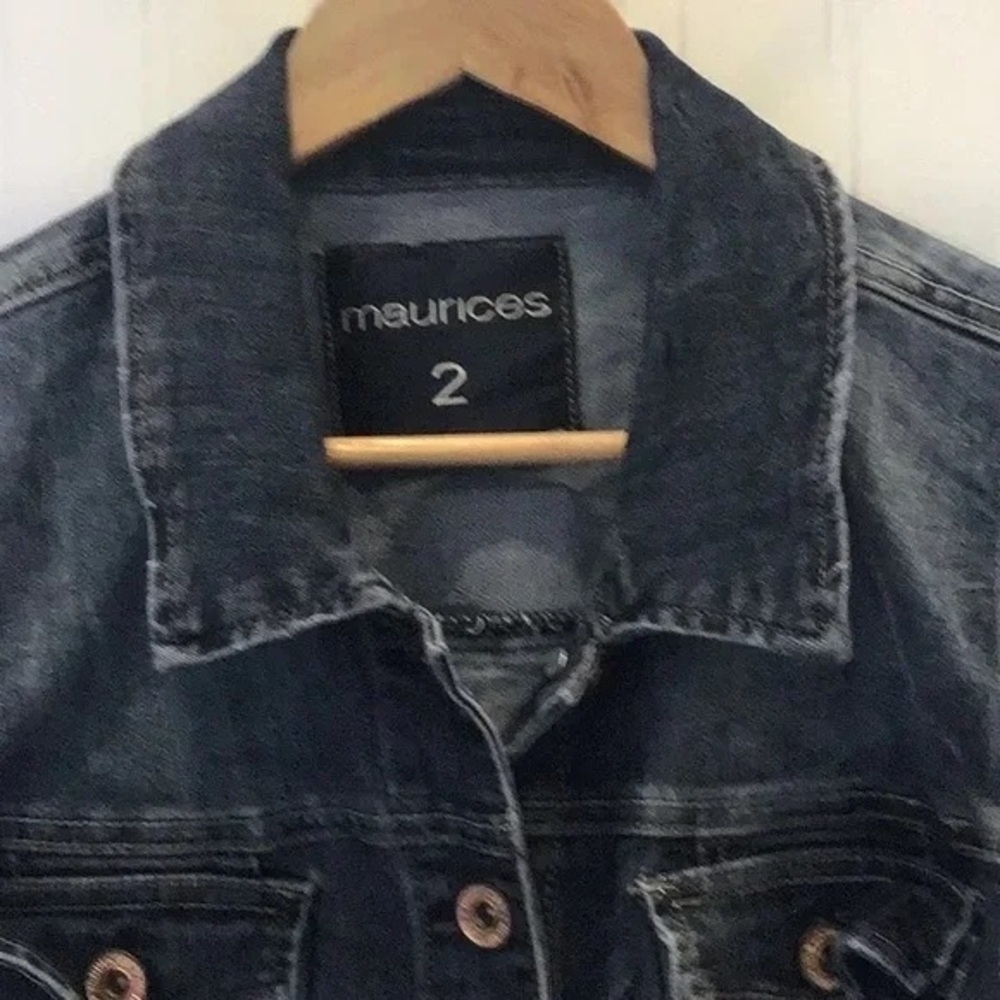 Maurice’s | Denim Vest Boho Size Small - Picture 8 of 9